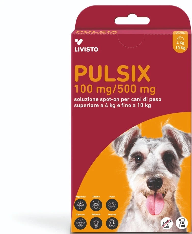 Pulsix 4 pipette cane da 4-10kg