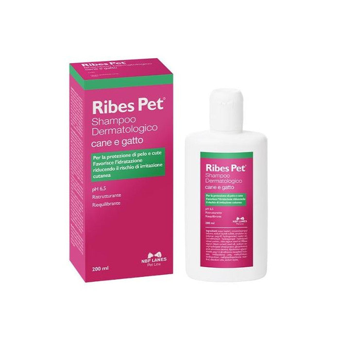 RibesPet Shampoo Dermatologico (200ml) ZOOFARM.it Vendita Online