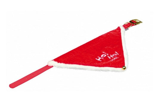 Collare Natalizio "HO! HO! HO! con campanellino (TRIXIE)