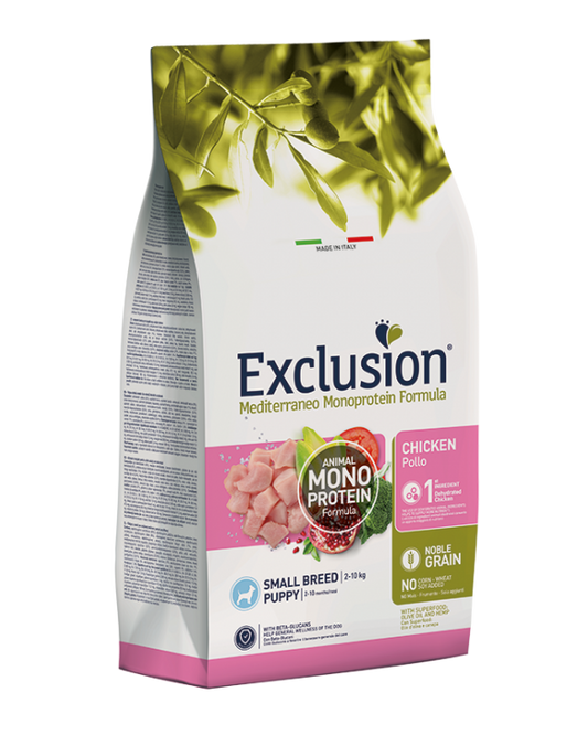 Exclusion Mediterraneo 2 kg. Cuccioli di taglia piccola