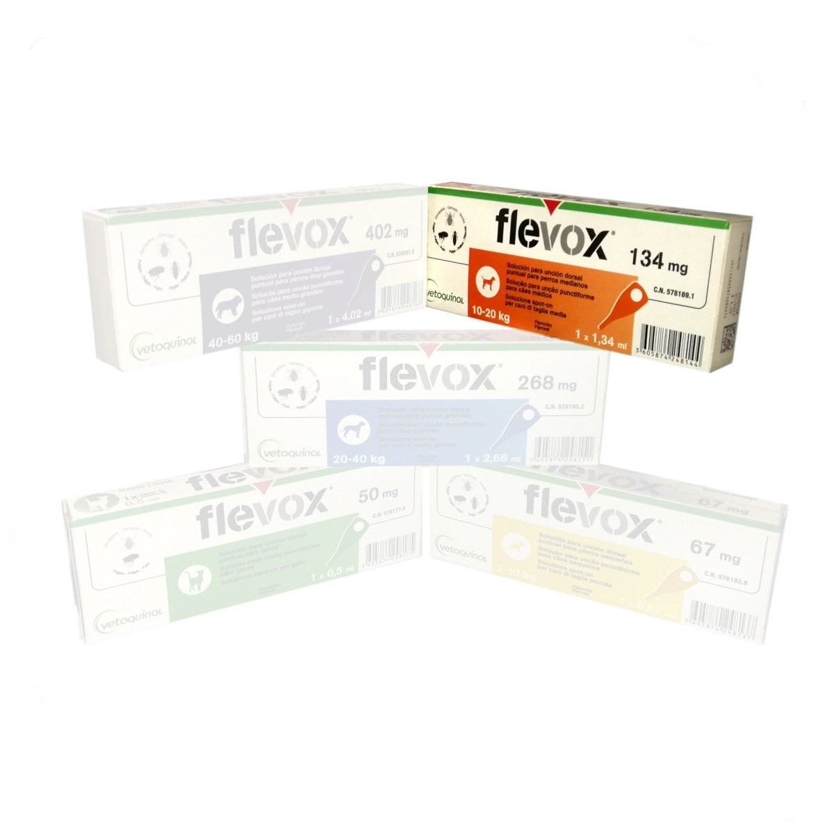 Flevox - Pipette Antiparassitarie (1 pipetta per confezione)