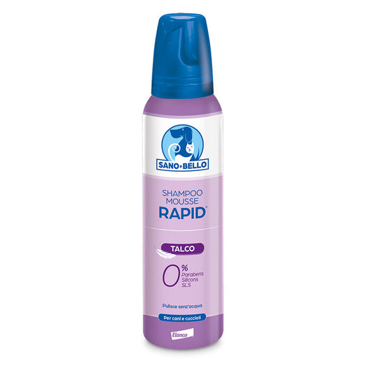 Elanco shampoo mousse Rapid al Talco 300 ml