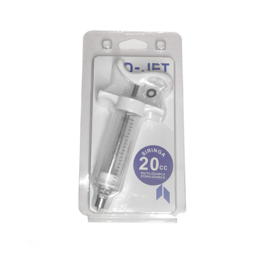 Siringa Riutilizzabile e Sterilizzabile (20cc)