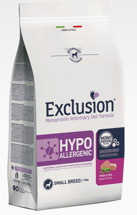 Exclusion Hypo Allergenic 800 g. Taglia Piccola