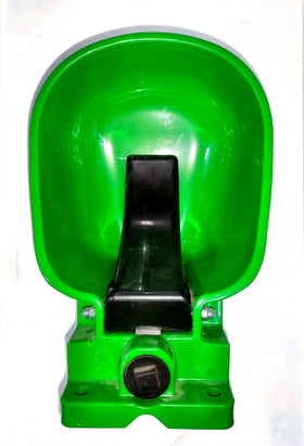 Abbeveratoio in plastica K50 verde a lingua 2,2 L