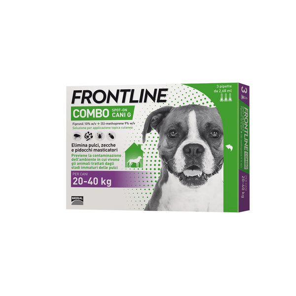 Frontline Combo Spot On Cani G (20-40 kg) - 3 Pipette