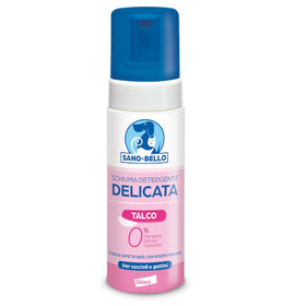 Elanco schiuma detergente delicata al talco per cuccioli e gattini. 150 ml