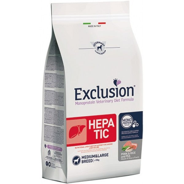 Exlusion Hepatic 2 kg. Taglia Medio-Grande