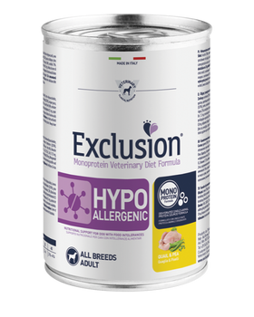 Exclusion Hypo Allergenic 400g. Taglia Grande