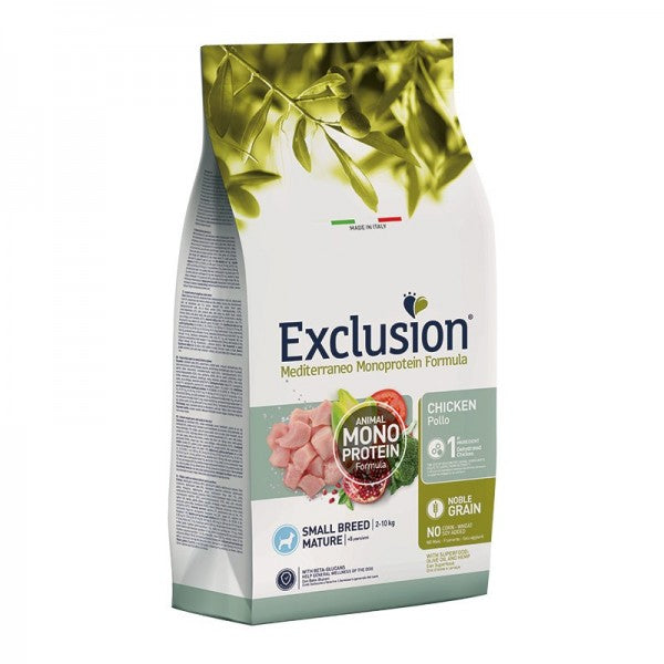 Exclusion Mediterraneo 500g. Cani Maturi
