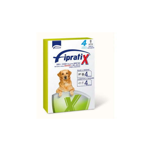 Fipratix 4 Pipette per cani da 20 a 40kg