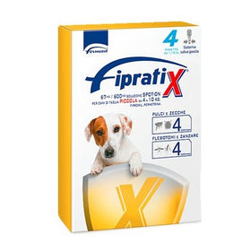 Fipratix 4 Pipette per cani da 4 a 10kg