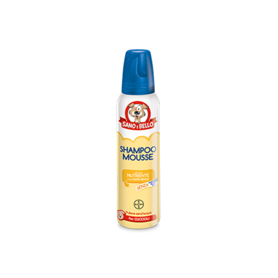 Bayer shampoo mousse Rapid pappa reale per cuccioli 300 ml
