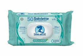 Elanco Salviette detergenti al muschio bianco 50 pezzi