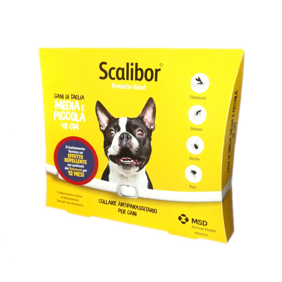 Scalibor - Collare Antiparassitario - Cane Piccolo\Medio (48Cm)
