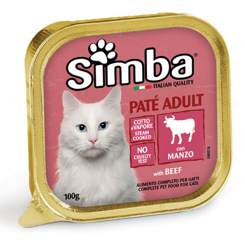 Simba Patè Adult 100g MANZO